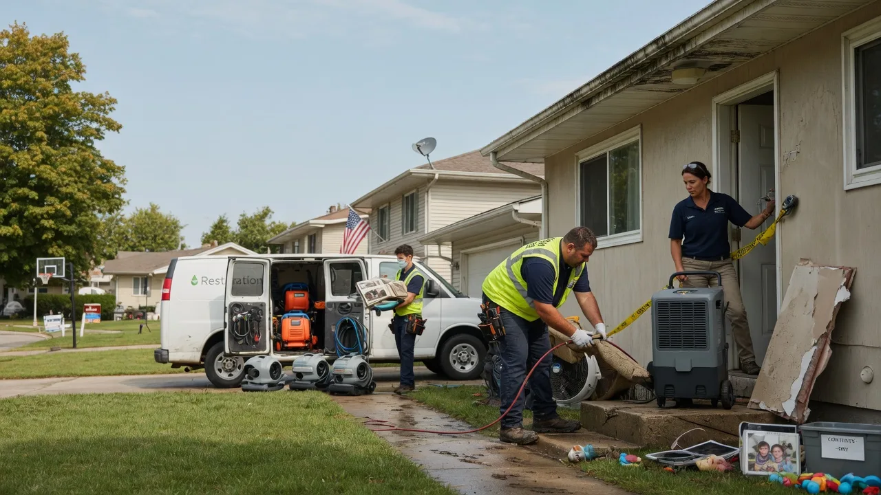 Water Damage Restoration in Beaver Dam, WI near me